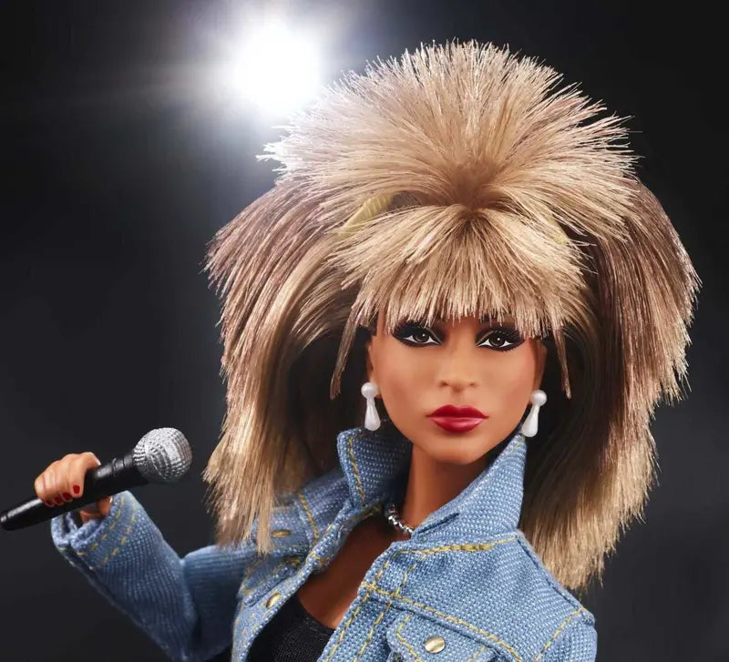 Barbie Signature Tina Turner Doll in ’90s Outfit with Accessories for Collectors