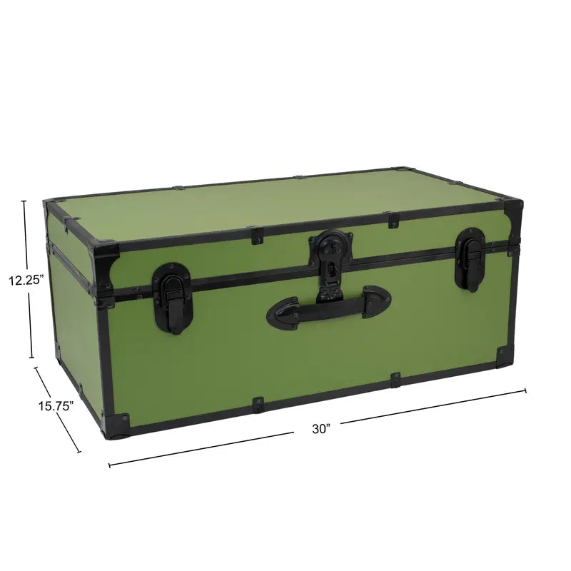 Seward Classic Olive Grove Trunk  30-Inch Lockable Storage Chest