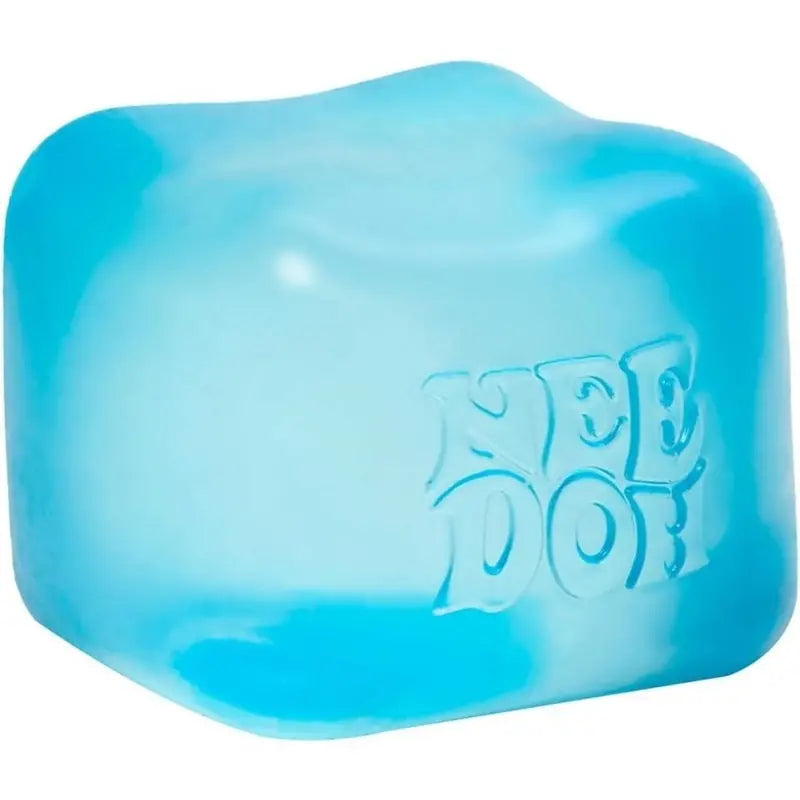 NeeDoh Nice Cube  Pink Solid Squish Toy for Sensory Play