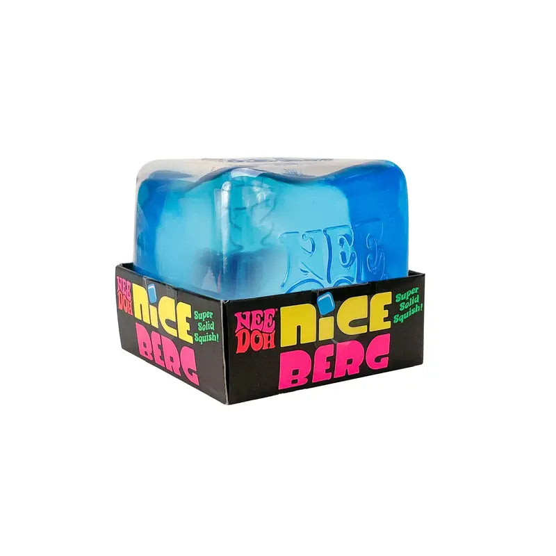 NeeDoh Nice Berg  Oversized Squishy Cube for Deep Pressure Play