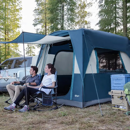 Portal 5-Person SUV Tent with Integrated Porch — Water-Resistant, Windproof Trunk Camp Tent