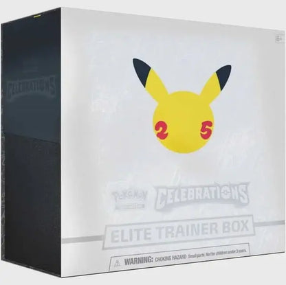 Pokémon Celebrations Elite Trainer Box  Includes 10 Boosters, Greninja Foil Card, Sleeves & Energy Cards