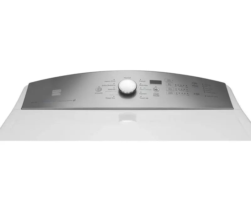 White Top-Loading Washing Machine  Reliable Full-Size Laundry Appliance