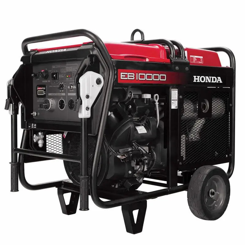 Honda EB10000 Industrial-Grade Generator  10,000-Watt Output with CO-MINDER Safety Sensor
