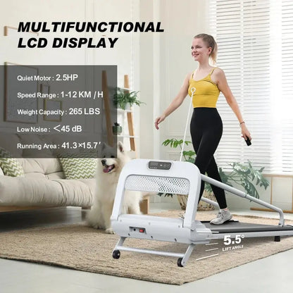 Witaxima 2025 Smart Pet Treadmill  Ultra-Quiet, Speed-Adjustable Exercise Machine for Small to Medium Dogs
