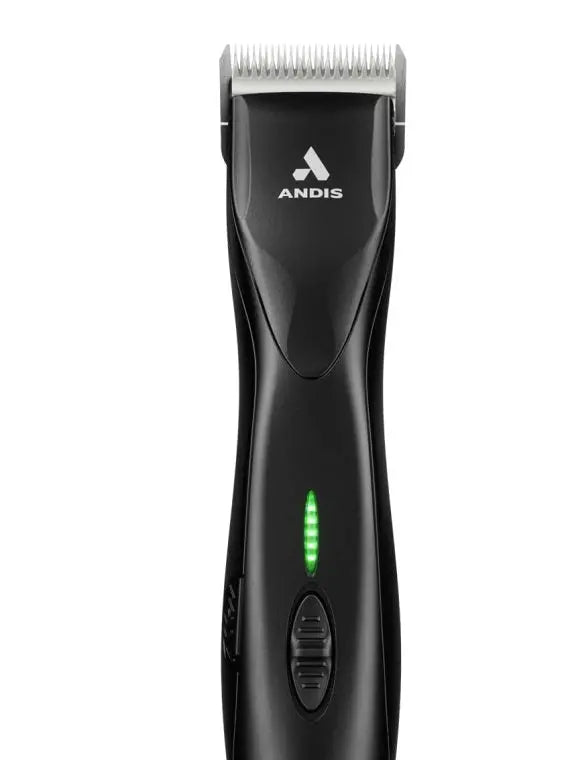 Andis Pulse Zr II Cordless Dog Clipper, 5-Speed, Detachable Blade, Removable Lithium-Ion Battery, LED Charge Light, Black