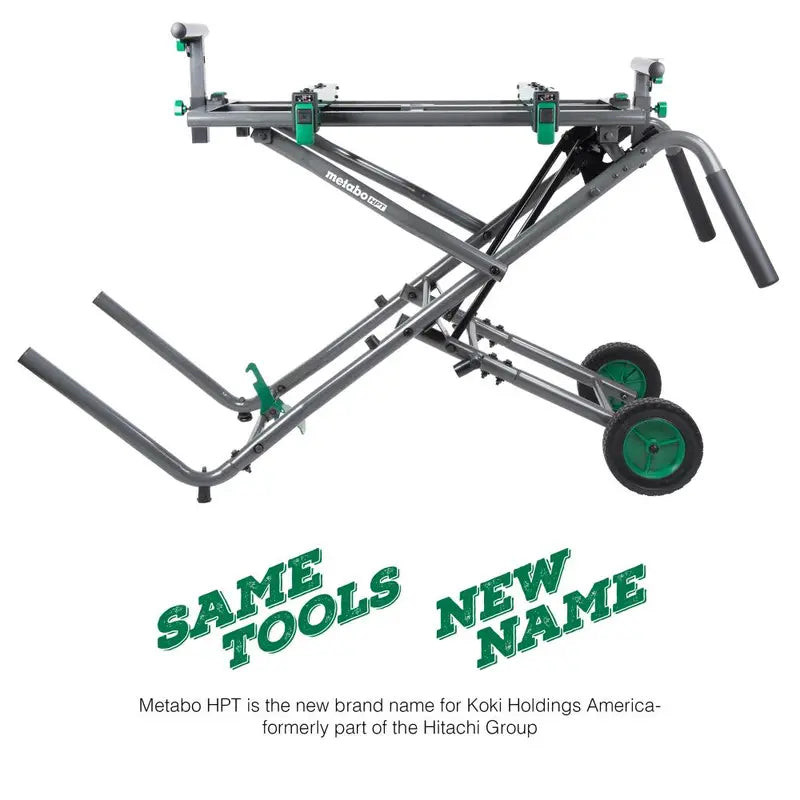 Fold and Roll Miter Saw Stand