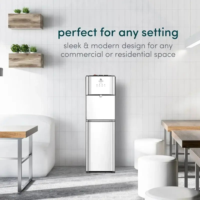 Avalon A3F Bottom-Load Water Cooler — Triple-Temperature Settings, UL-Filtered, BioGuard Antimicrobial Protection