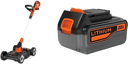 Cordless 3-in-1 Lawn Tool  String Trimmer, Edger & Push Mower Combo for Versatile Yard Maintenance