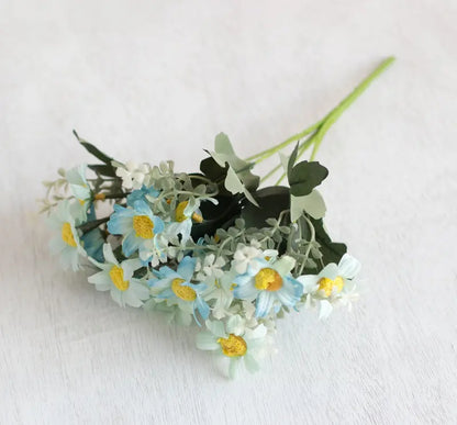 Christmas Silk Flower Ornaments  Festive Artificial Floral Accents for Holiday Decor