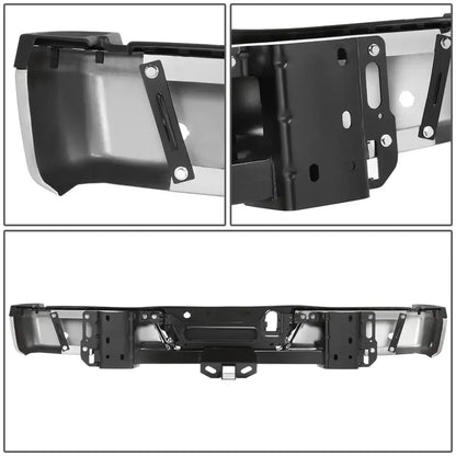 Ford F-150 Rear Step Bumper  Sensor Holes + Towing Package Compatibility (20152020)