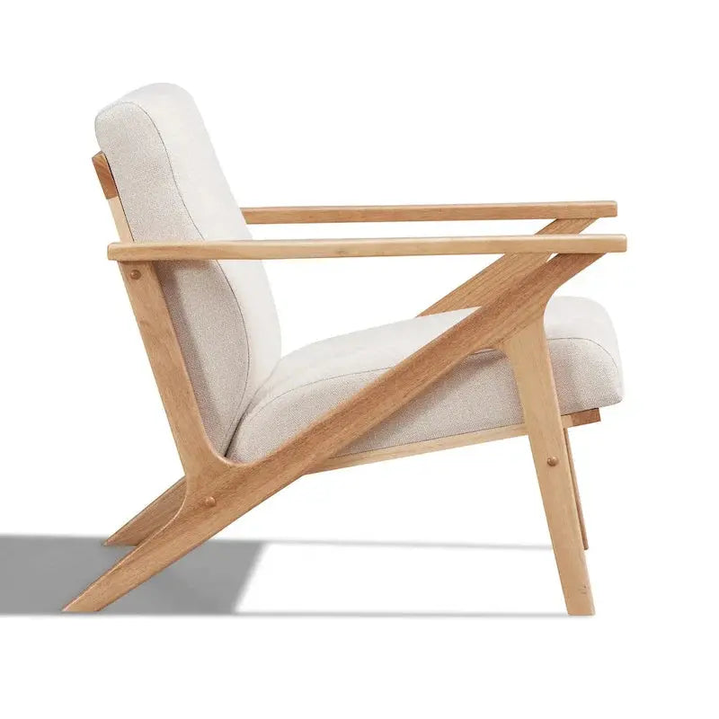 Omax Decor Zola Lounge Chair  Stylish Upholstered Accent Seating with Contemporary Profile