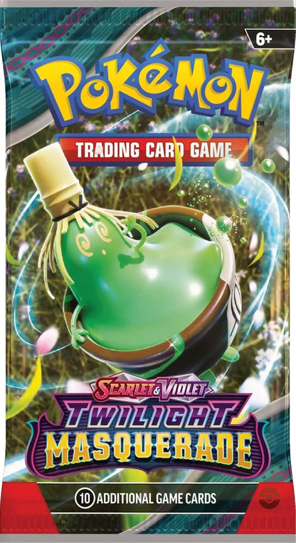 Pokémon TCG Scarlet & Violet Twilight Masquerade 36-Pack Booster Box  New Pokémon ex & ACE SPEC Cards