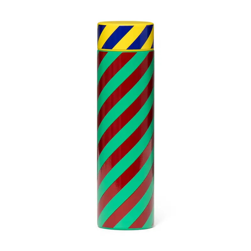 Dusen Dusen Stripe Pattern Insulated Thermal Bottle
