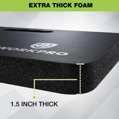 WORKPRO Extra-Thick Foam Kneeling Pad  17.5 x 11 x 1.5 Inches for Comfortable Garden or Workshop Use