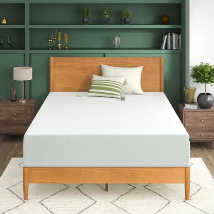 Zinus Lumbar+ 14-Inch King Mattress: Ergonomic Memory Foam with Targeted Lumbar Support, Cooling Gel Infusion, Green Tea Extract, and Soft Cool-to-Touch Cover