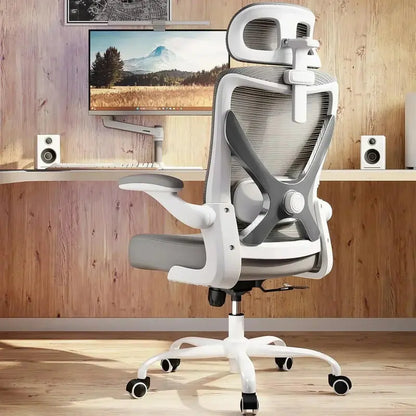 Ergonomic Gaming Desk and Chair Set with Lumbar Support and Adjustable Headrest