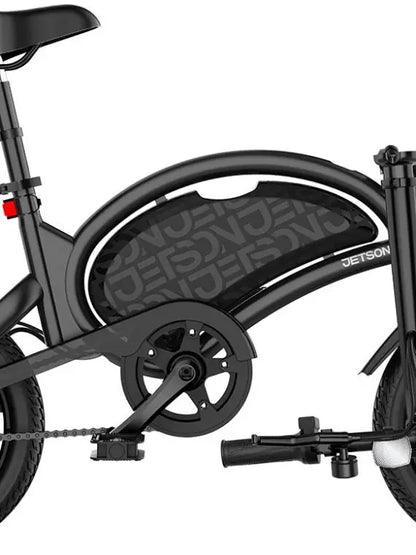 Jetson Bolt Pro 2025 Electric Bike  30-Mile Range, 15.5 mph Top Speed, Matte Black Finish