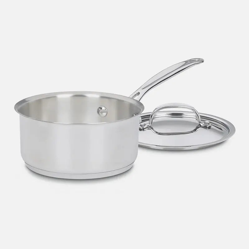 Cuisinart Chef’s Classic Stainless Cookware  1.5 QT Pan, 1.0 Count