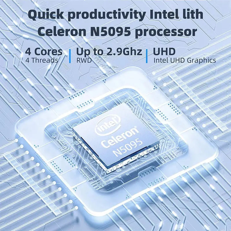SGIN 15.6¡å Windows 11 Laptop  Intel Celeron N5095A, 12GB DDR4 RAM, 512GB SSD, Full HD 1920¡Á1080 Display