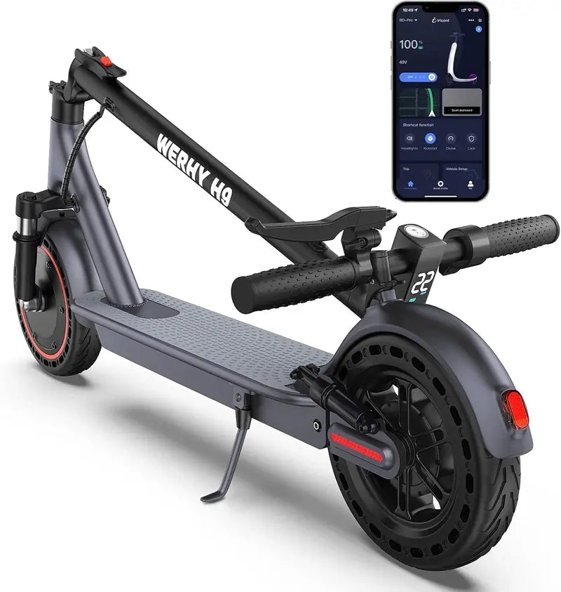 High-Performance Electric Scooter  350W/500W Dual-Mode Motor, 22 MPH Max Speed, Extended-Range Commuting