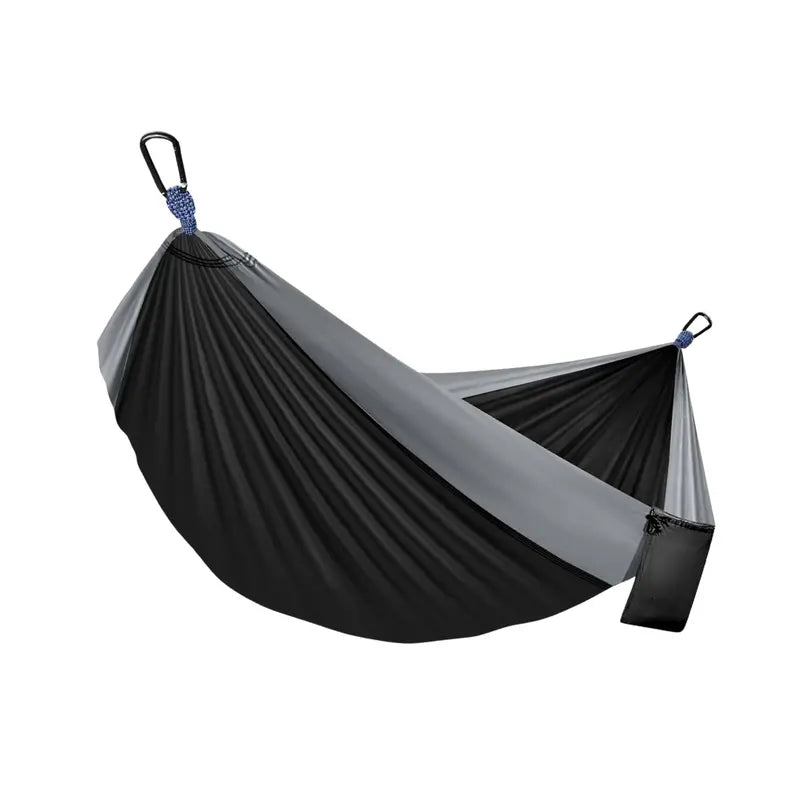 Compact Camping Hammock  Includes Adjustable Suspension Straps & Dual Carabiners