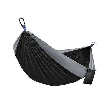 Compact Camping Hammock  Includes Adjustable Suspension Straps & Dual Carabiners
