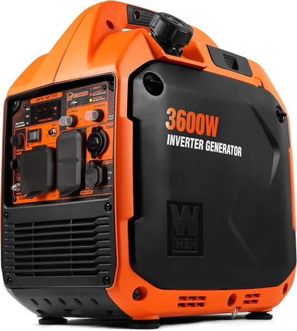 WEN 3600-Watt Dual-Fuel Inverter Generator  Lightweight, RV-Ready Portable Power Source