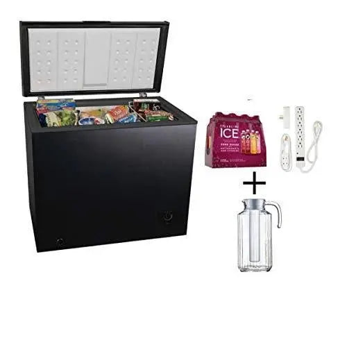 Arctic King 7-Cubic-Foot Black Upright-Style Chest Freezer  Compact Design