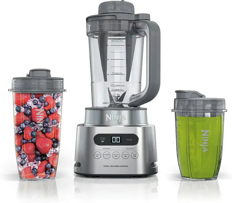 Ninja Twisti Blender Duo  1600W High-Speed Smoothie & Nutrition Extractor with Dual Pitchers