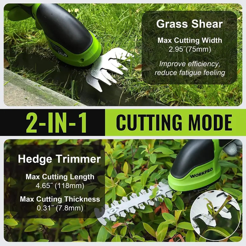 WORKPRO 3.6V Cordless Grass Shear Replacement Blades (Models W159020AH, W159026AH, W159023AH)