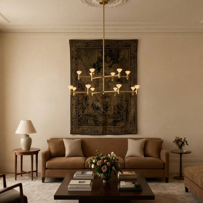Root Two-Tier Chandelier