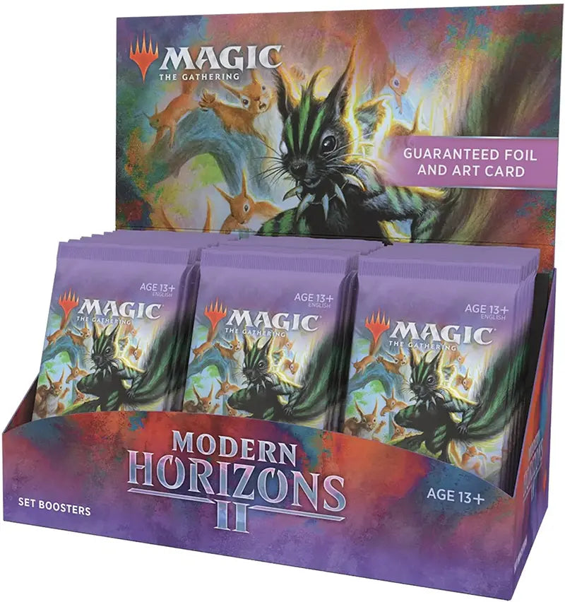 Magic: The Gathering Modern Horizons 2 Set Booster Box  Official MTG Expansion with 30 Premium Booster Packs