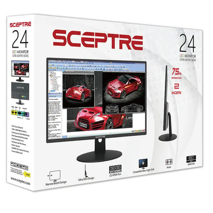 Sceptre 24  Ultra Thin 75Hz 1080p LED Monitor
