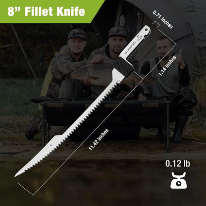 WORKPRO 8-Inch Replacement Blades for 12V Cordless Fillet Knife (Model W125223AH)