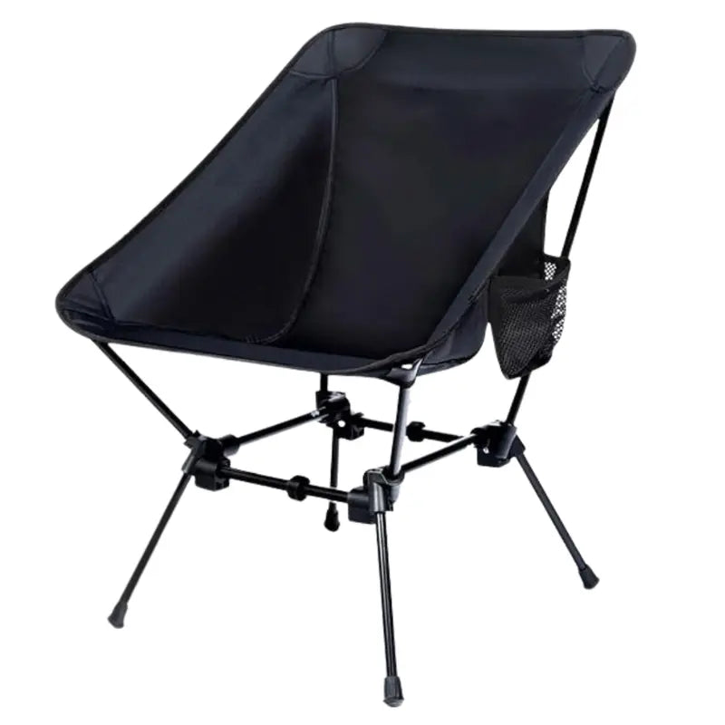 Adjustable Dual-Height Camping Chair  Portable Folding Design for Outdoor Use