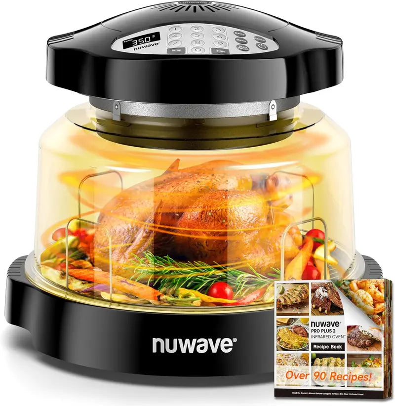 Nuwave Oven Pro Plus  Infrared Air Fryer Countertop Oven with Smart Cooking