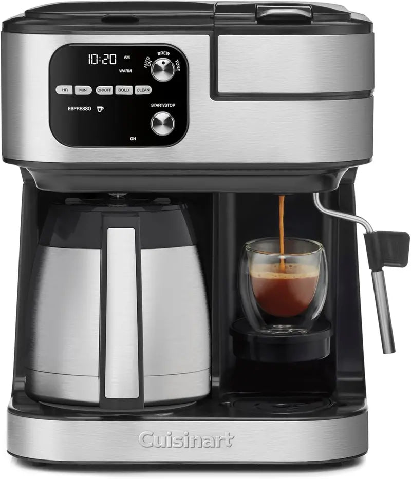Cuisinart SS-4N1NAS 4-in-1 Barista-Style Coffee Center: Pod-Compatible, Single-Serve, and Carafe Options