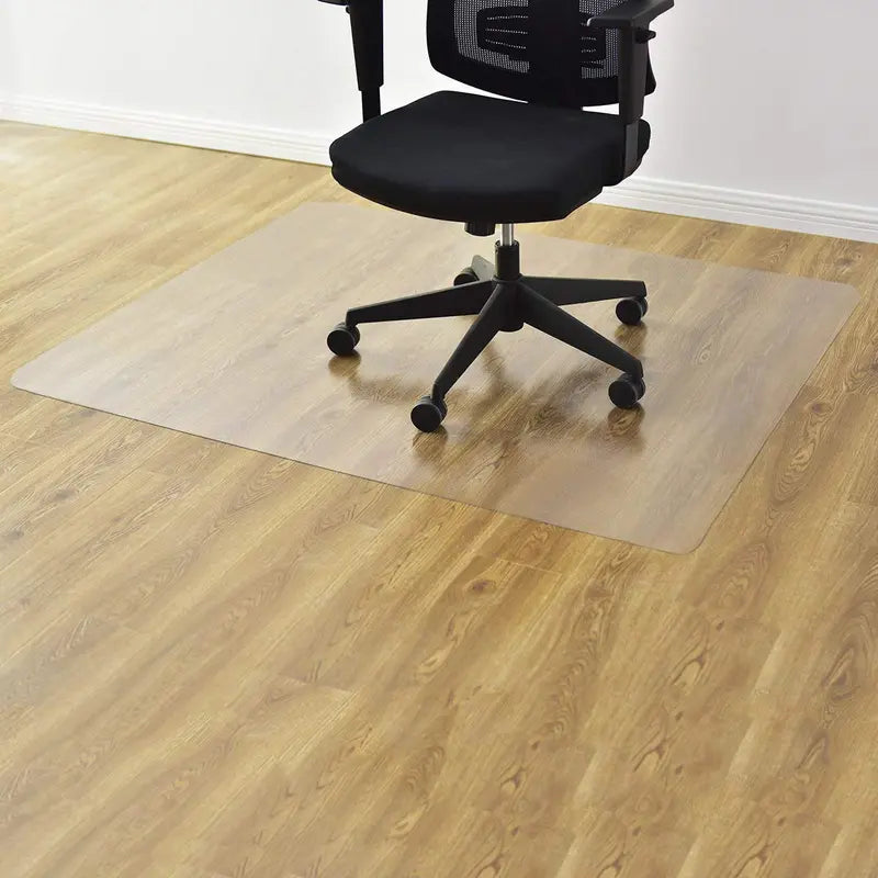Clear PVC Chair Mat for Hardwood, Tile, and Laminate Floors