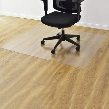 Clear PVC Chair Mat for Hardwood, Tile, and Laminate Floors