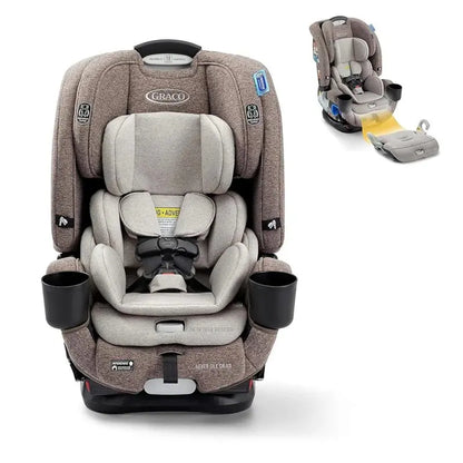 4Ever DLX All-in-One Convertible Car Seat  Rear-Facing to Booster, 10-Year Lifespan, Certified Safety