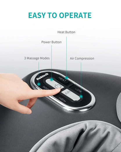 Nekteck Shiatsu Foot Massager with Adjustable Heat Therapy