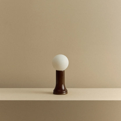 Shore Table Lamp in Bottle Brown