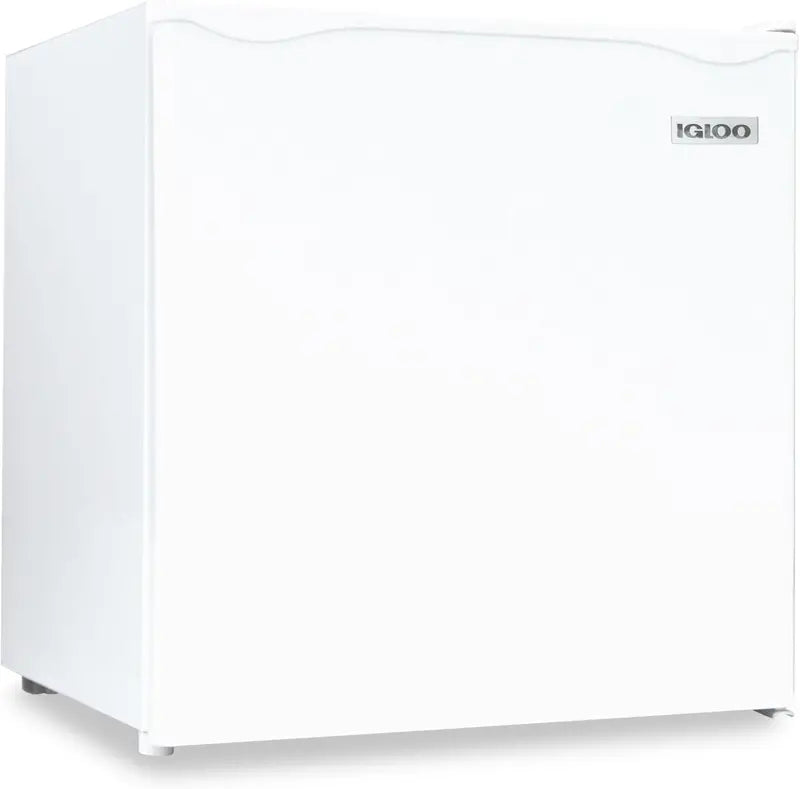 Igloo 3.2 Cu Ft Single-Door Mini Fridge  Glass Shelving, Compact Cooling for Dorms or Offices