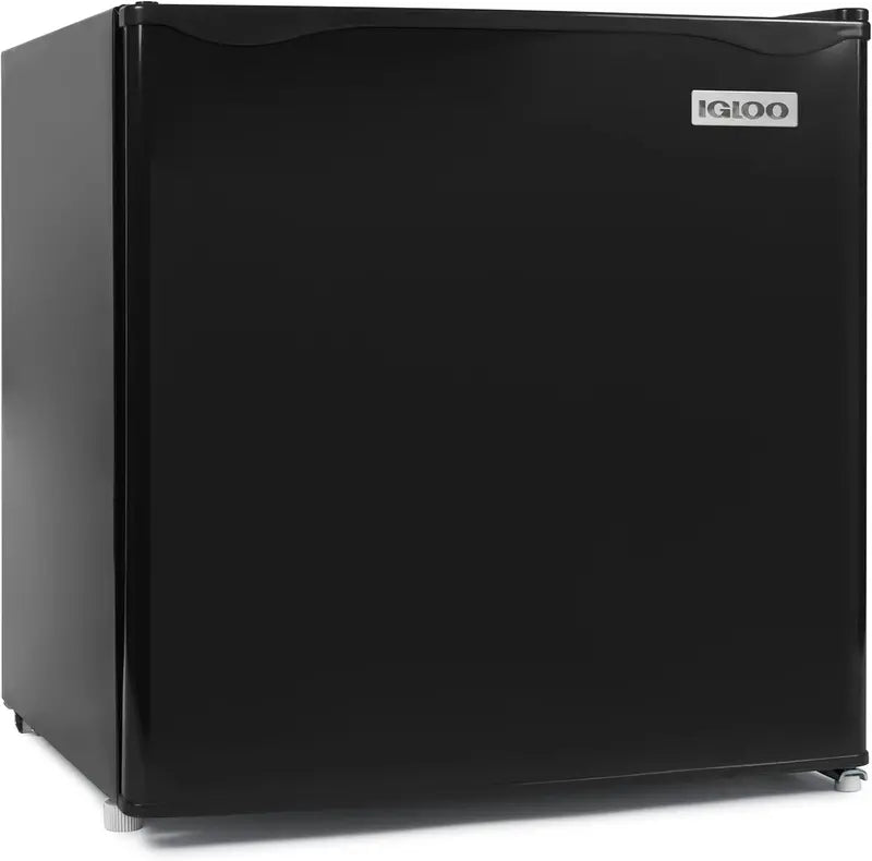 Igloo 3.2 Cu Ft Single-Door Mini Fridge  Glass Shelving, Compact Cooling for Dorms or Offices