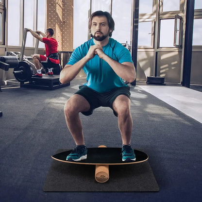 High-Capacity Balance Board  500 LB Trainer for Core Stability, Coordination, and Skateboard Skills
