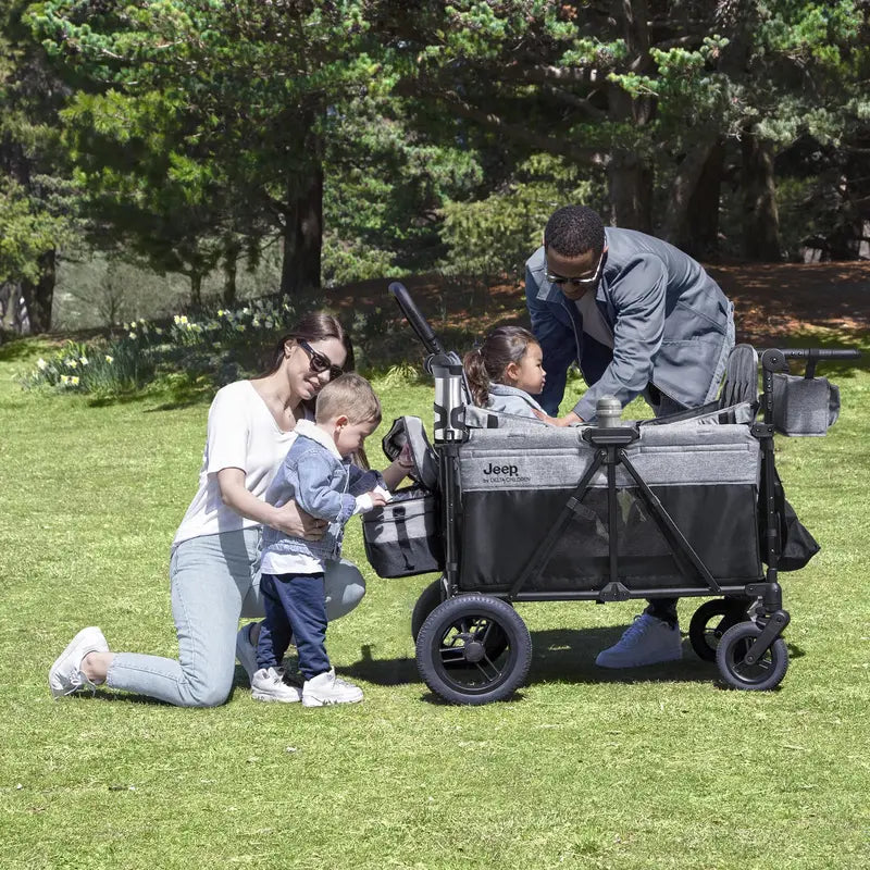 Delta Children Jeep Wrangler 4-Seater Stroller Wagon