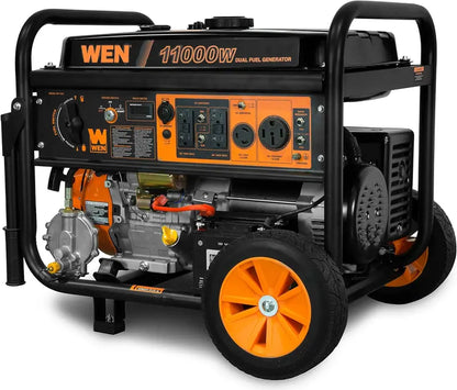 WEN Tri-Fuel Generator  14,500W 120V/240V Output for Gas, Propane, or Natural Gas