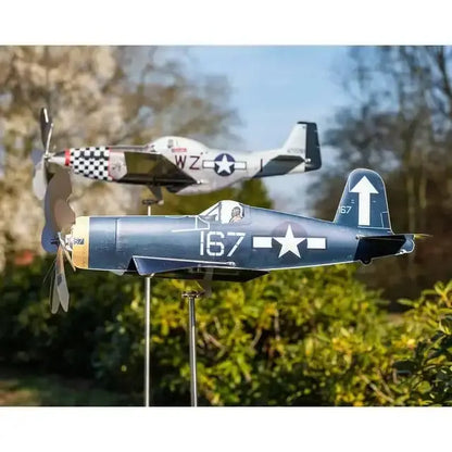 Historic Flight Aviation-Inspired Spinning Wind Sculpture