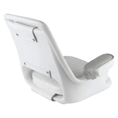 Wise Captain’s Chair Boat Seat  8WD1007-3-710 Model with Cushion Set and Mounting Plate